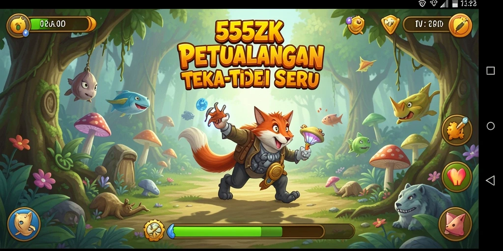 Gameplay menantang dan menggembirakan di 555ZK.