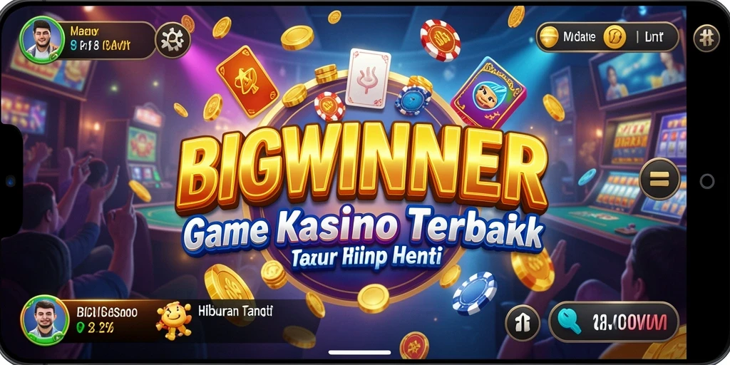 Tampilan menarik dari permainan Kasino di BIGWINNER.