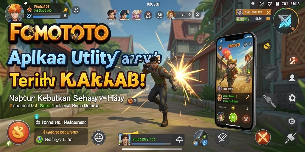 Tampilan antarmuka FOMOTOTO yang rapi dan modern.