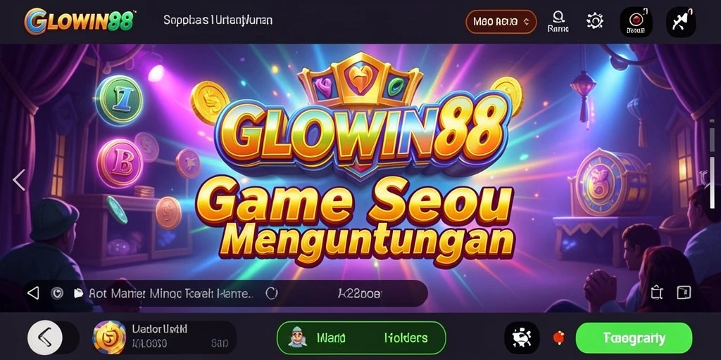 Screenshot gameplay GLOWIN88 yang menampilkan tampilan Slot yang menarik.