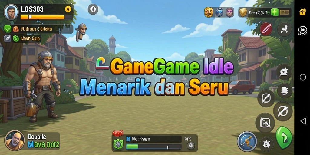 Tangkapan layar menampilkan gameplay seru dari LOS303.