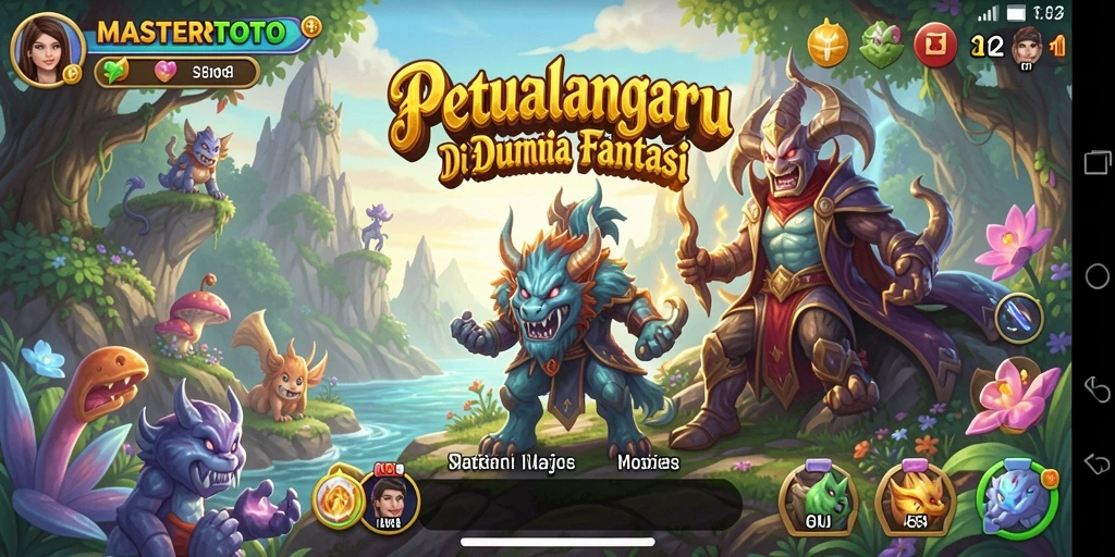 Gameplay seru MASTERTOTO di dunia petualangan fantastis.