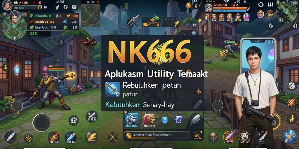 Tampilan screenshot NK666 yang menampilkan alat manajemen Utility.
