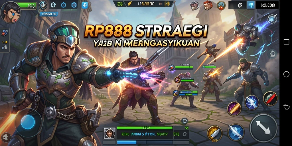 Tampilan gameplay RP888 yang mendebarkan dan strategis.