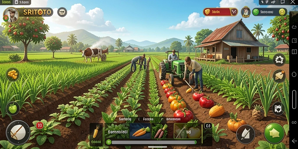 Tampilan gameplay SRITOTO yang menarik dan penuh warna.