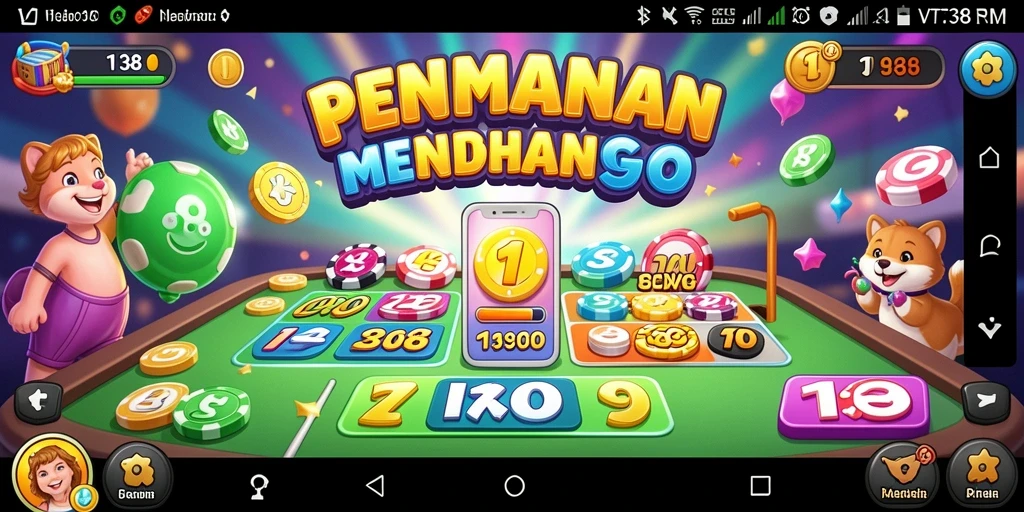Tampilan gameplay VT38 yang seru dan menarik.